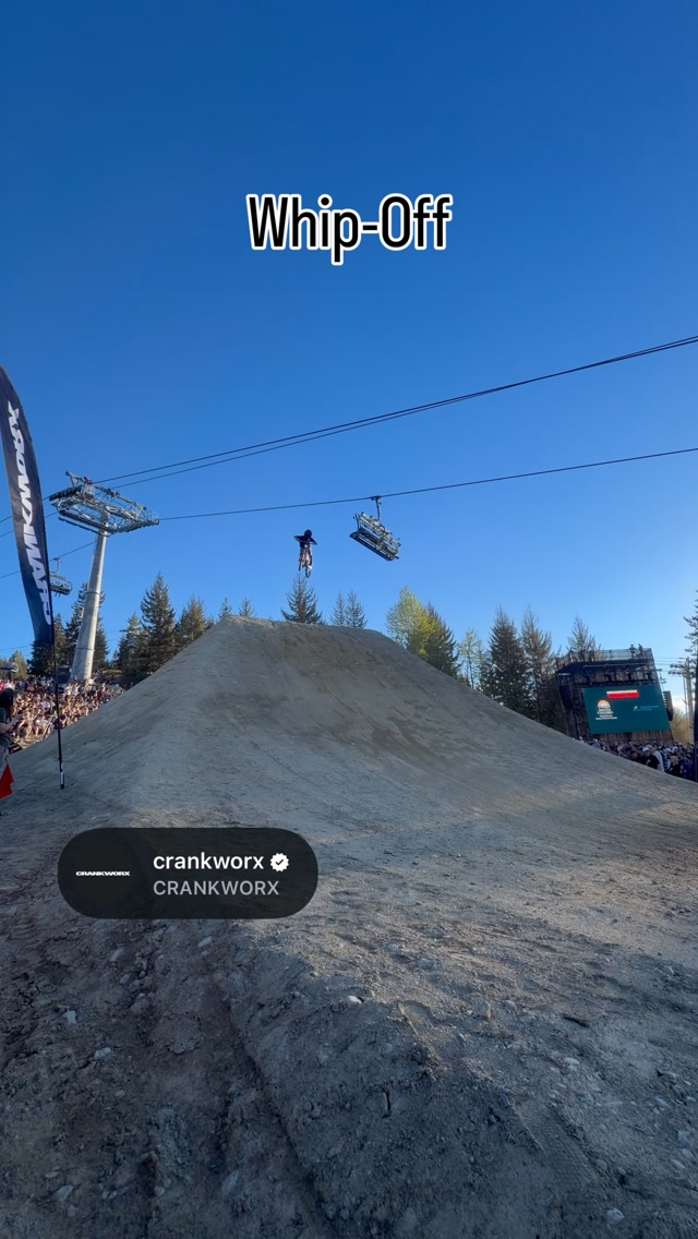 @crankworx Whip-Off is here.  #whipoff