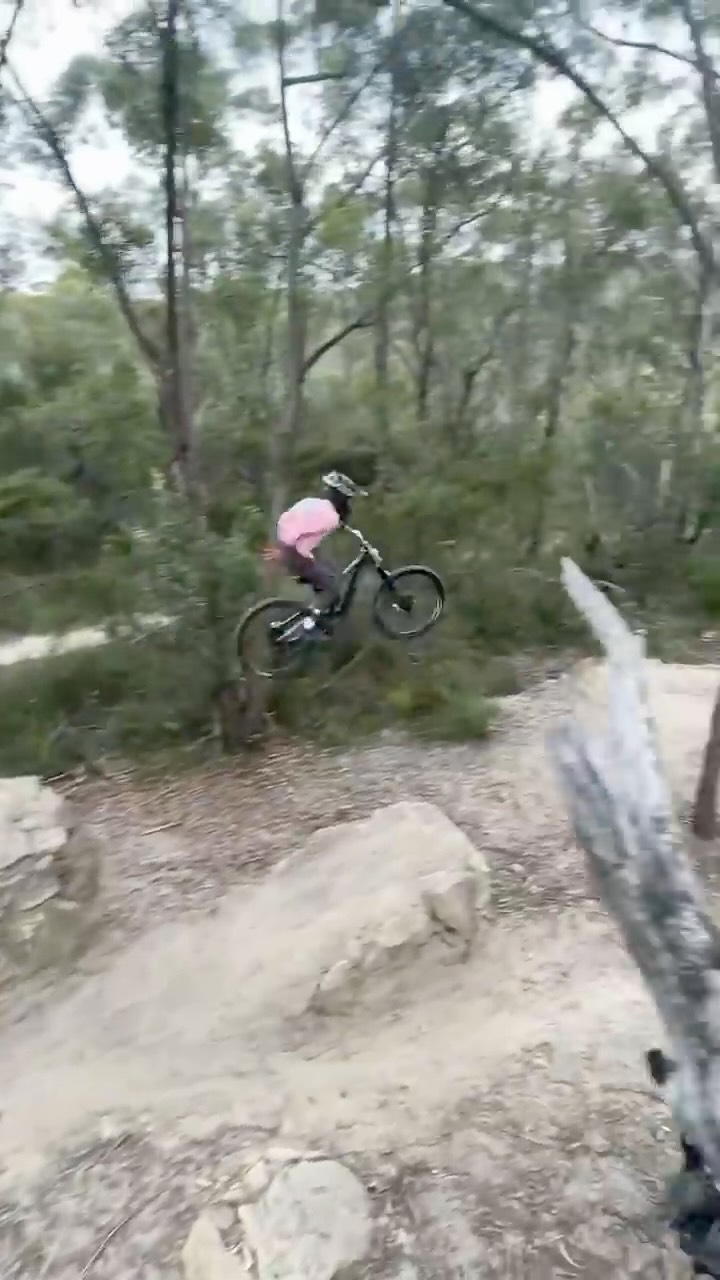 Love just having fun. Not a care. Just riding for the sake of riding.