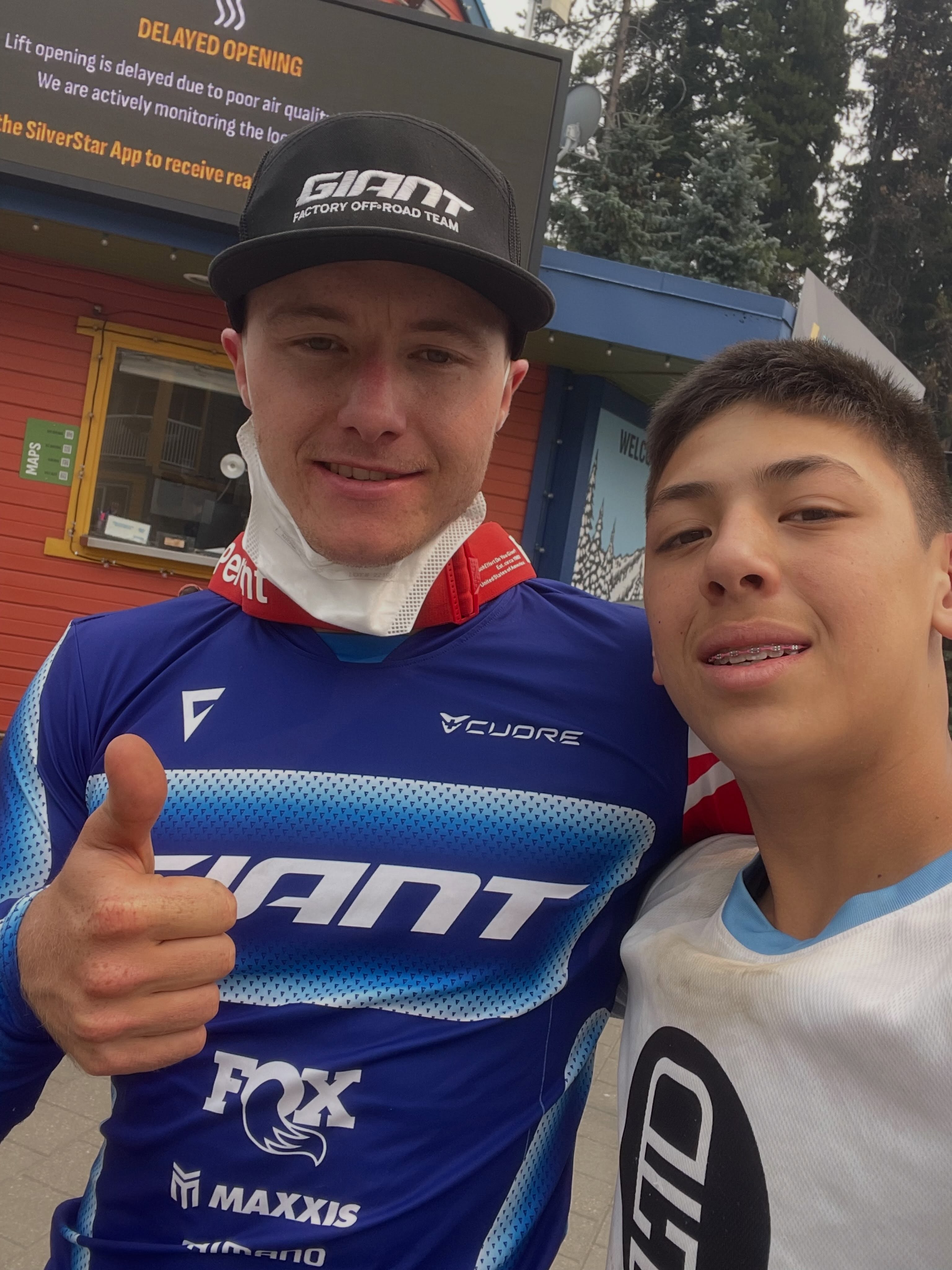 Was awesome to meet you and chat with you during @crankworx #silverstarbikepark  Sucked that finals got cancelled but I guess that’s the sport.  See you at the next one, @timtamcartel will most likely be in tow.
