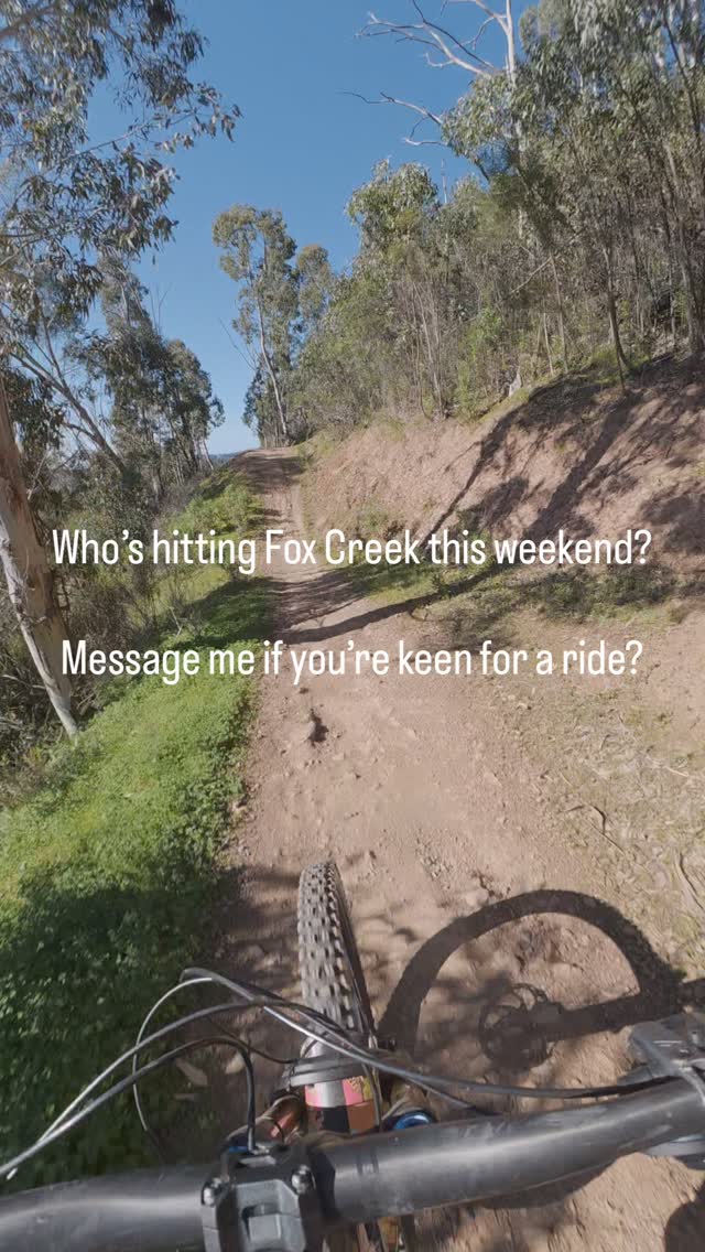 Who else is heading to Fox Creek this Saturday arvo? Hit me up if you’re keen to join.